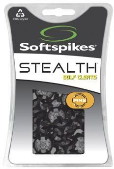 SoftSpikes Softspikes Stealth Golfspikes, schwarz/silber, PINS (20 Stück)