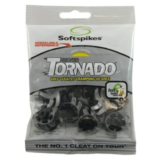 SoftSpikes Silver Tornado Fast Twist 3.0 Spikes (18 Stück)