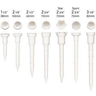 Lignum Tee Plastiktees 72mm, 12Stk., rosa