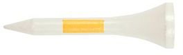 Pride Professional Tee System Prolength Mini Orange Holztees 38mm (1 1/2"), 25 Stück