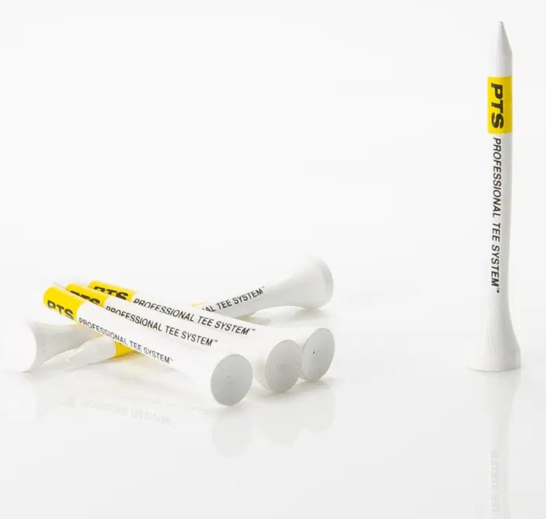 Pride Professional Tee System Prolength Yellow Holztees 69mm (2 3/4"), 100 Tees