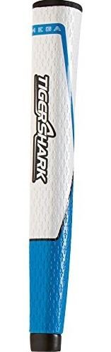 Tiger Shark Mega Lie putter grip, blau/weiss