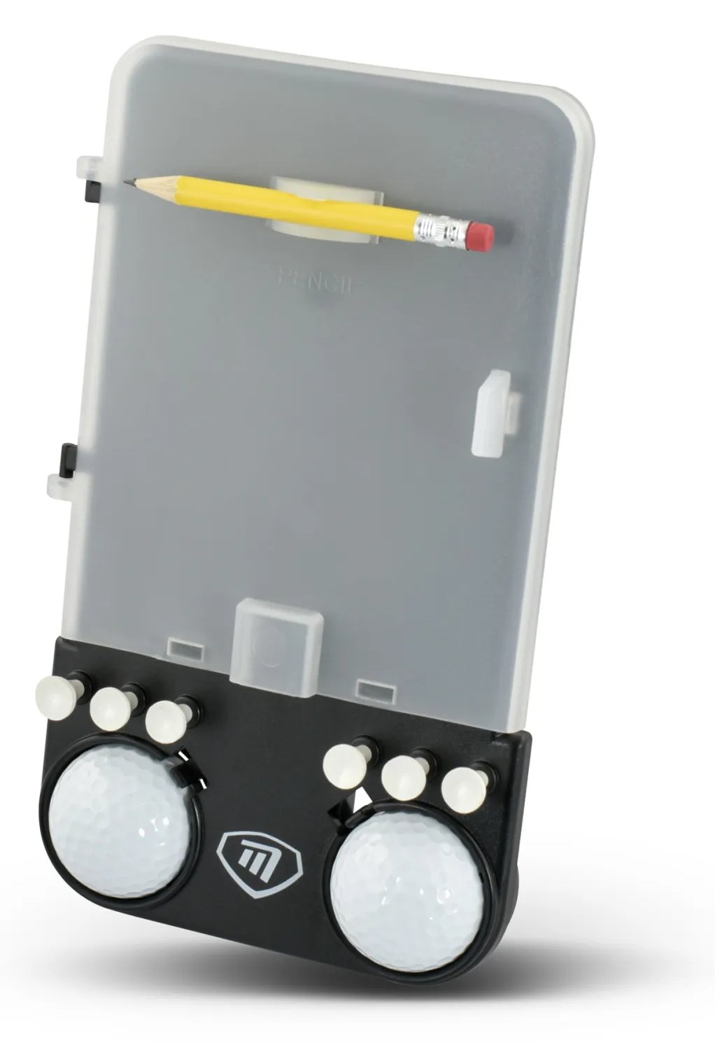 Masters Golf Trolley Scorecard Holder Trolley-Zubehör, schwarz
