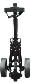 Masters Golf 3 Series Aluminium 2 Wheel Trolley, schwarz