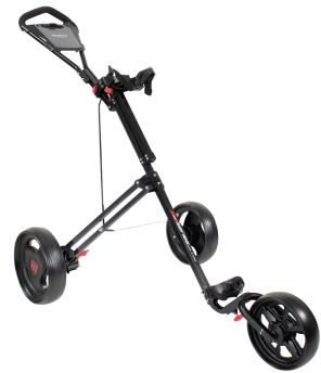 Masters Junior 5 Series 3-wheel manual golf trolley, black