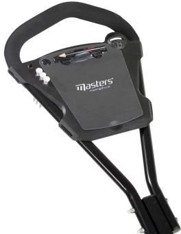 Masters Junior 5 Series 3-wheel manual golf trolley, black