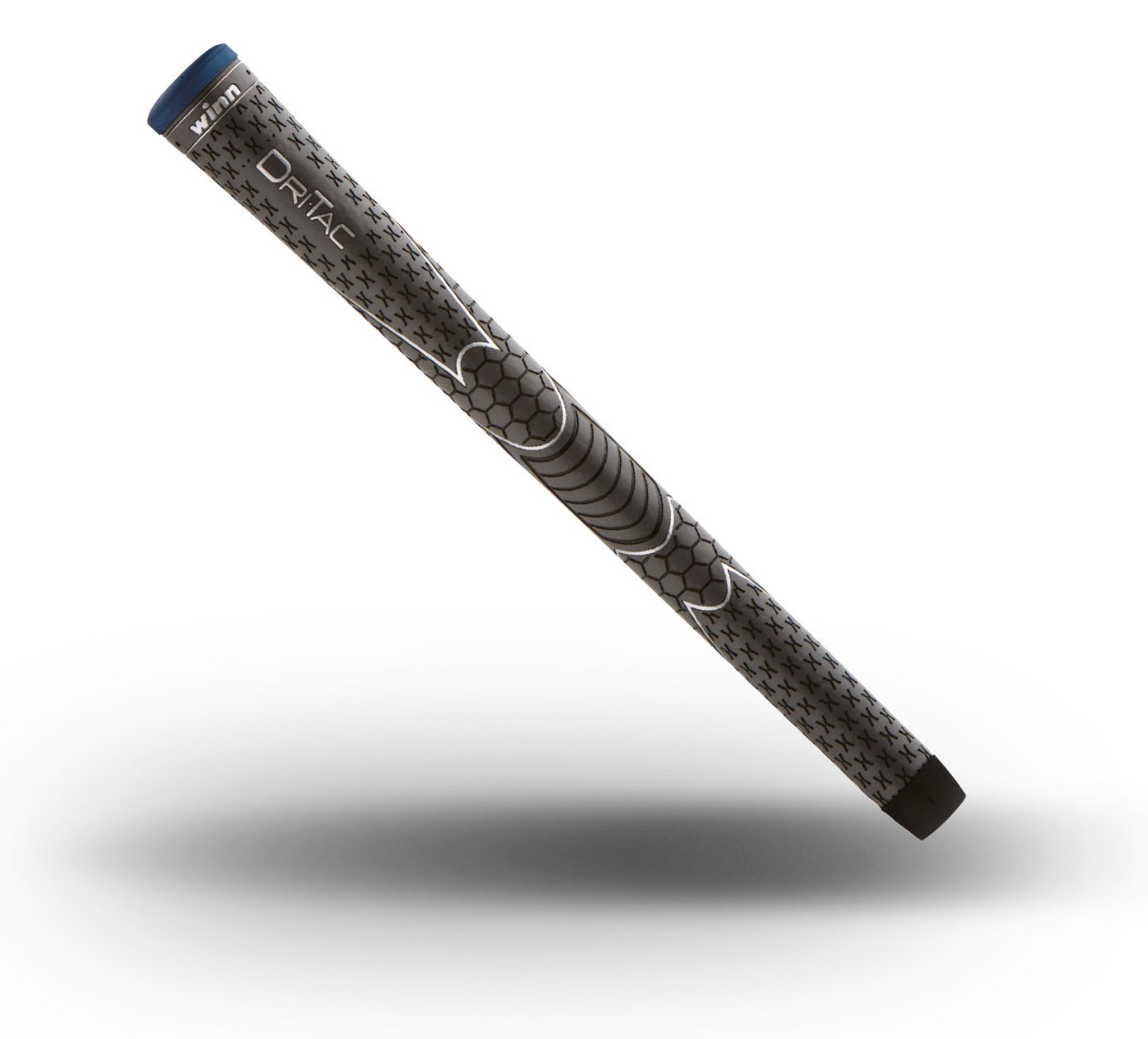 Winn Dri-Tac WinnDry Grip Midsize Griff, grau/blau