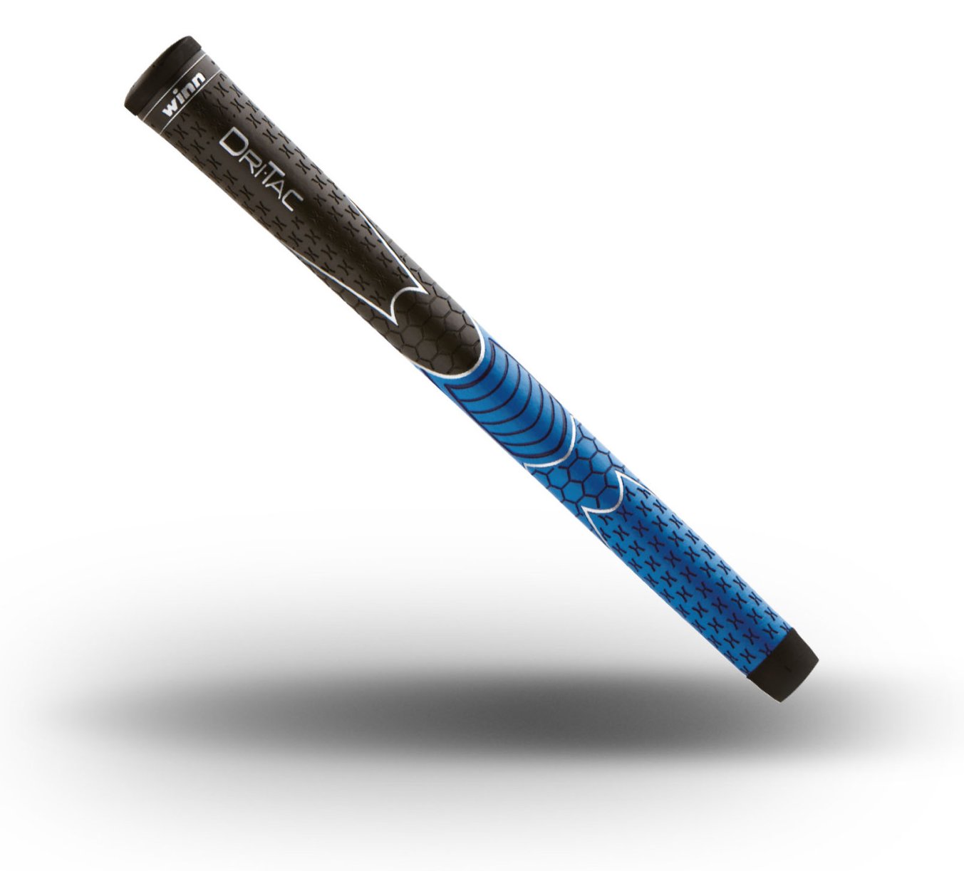 Winn Dri-Tac WinnDry Grip Midsize Golfgriff, schwarz/blau