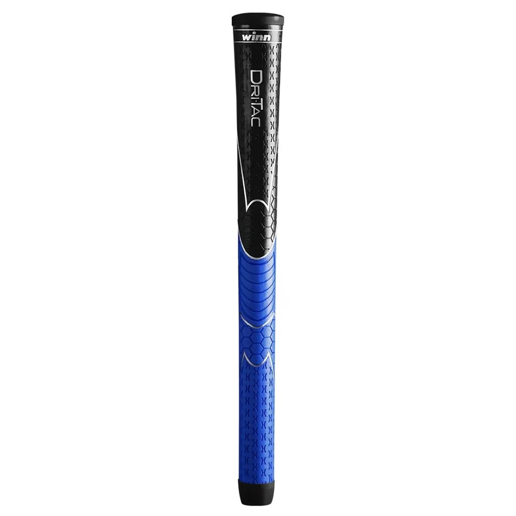 Winn Dri-Tac WinnDry Grip Midsize Golfgriff, schwarz/blau