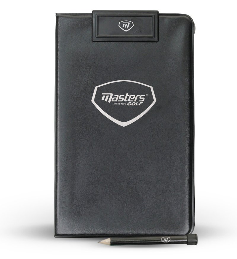 Masters Golf Score Card Holder, schwarz