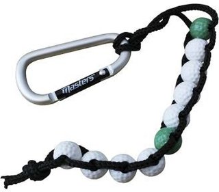 Masters Golf Masters Bead Stroke Counter Schlagzähler, weiß/grün