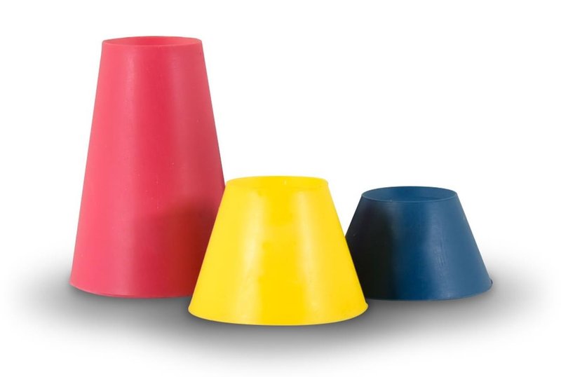 Masters Jumbo Pyramid Tee Stringed Gummitees, 3 Stk.