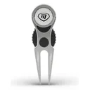 Masters Golf Deluxe Pitchfork With Marker Pitchgabel, silber