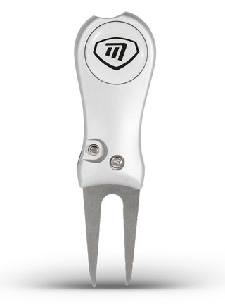Masters Golf Switchblade Style Pitchfork silber