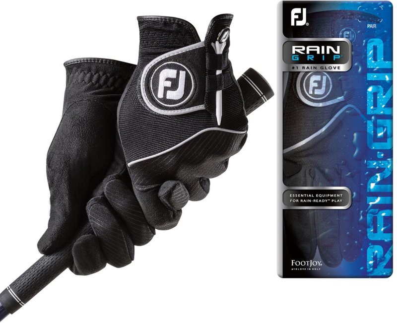 FootJoy RainGrip Damen Golfhandschuh, schwarz