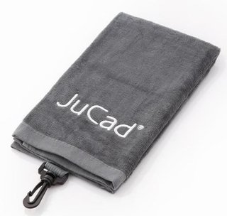 JuCad TriFold Golfhandtuch, grau