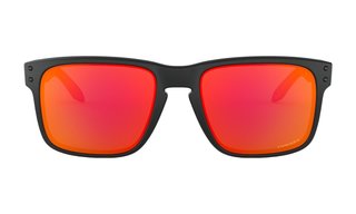Oakley Holbrook Prizm Ruby Herren Sonnenbrille, Matte Black
