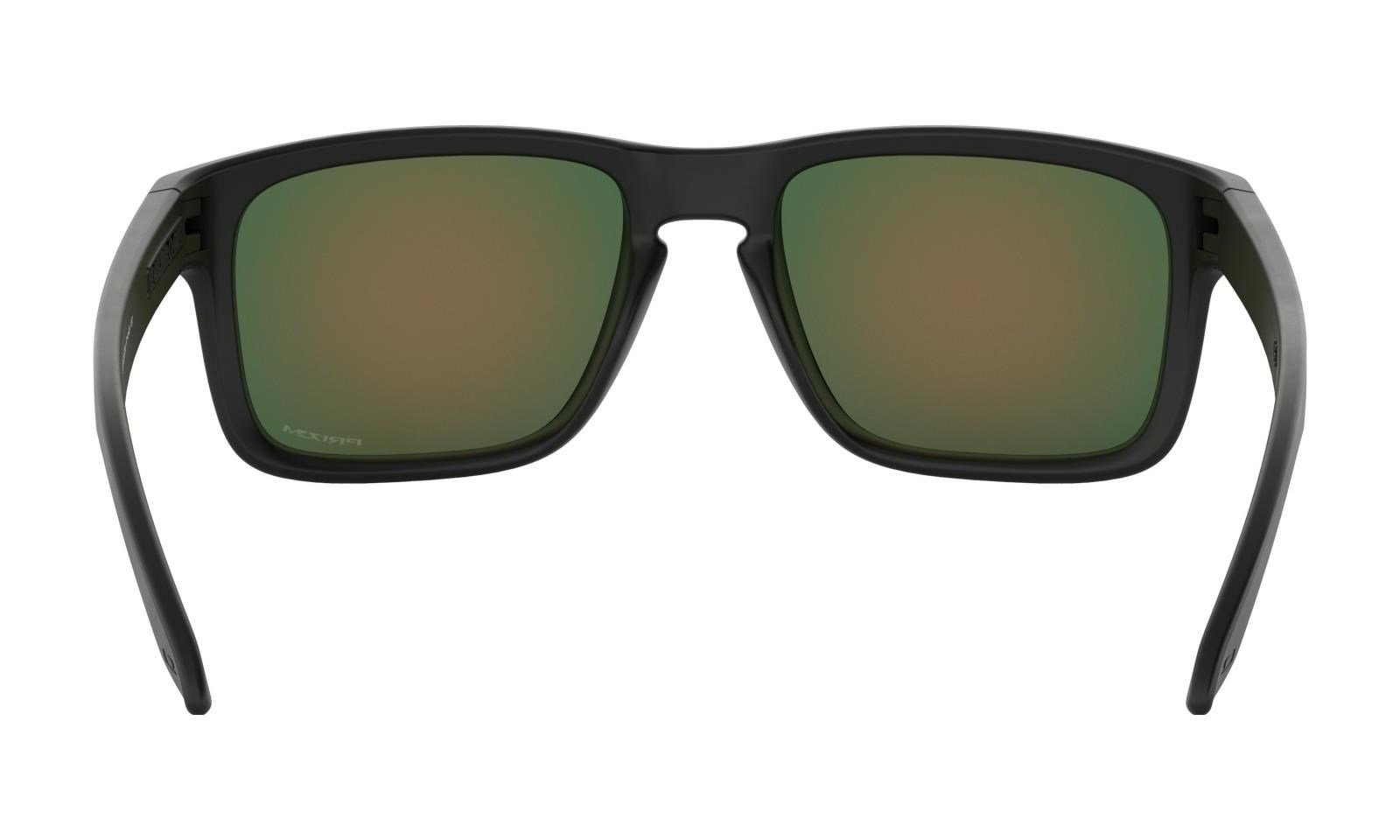 Oakley Holbrook Prizm Ruby Herren Sonnenbrille, Matte Black