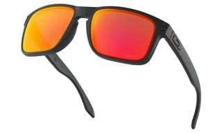 Oakley Holbrook Prizm Ruby Herren Sonnenbrille, Matte Black