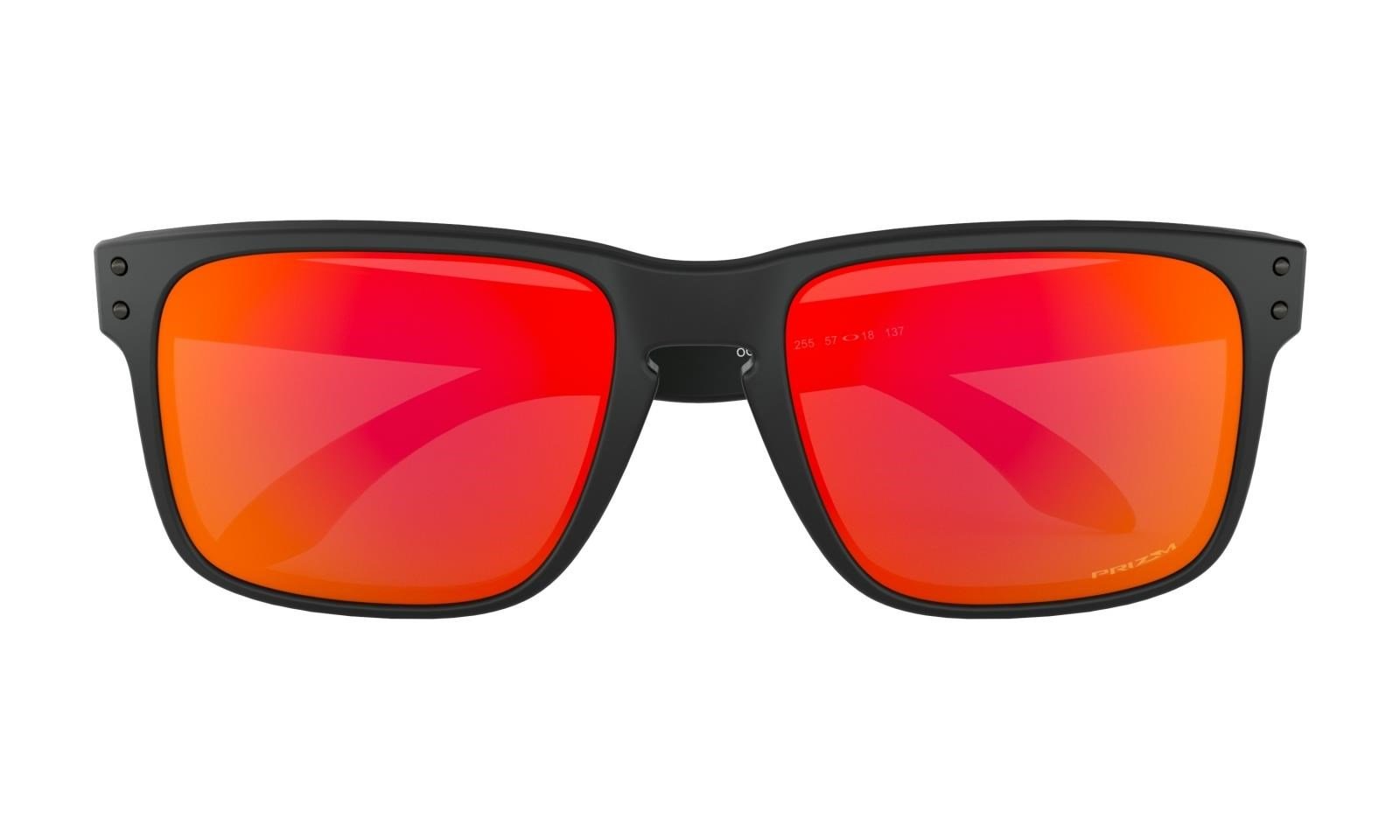 Oakley Holbrook Prizm Ruby Herren Sonnenbrille, Matte Black