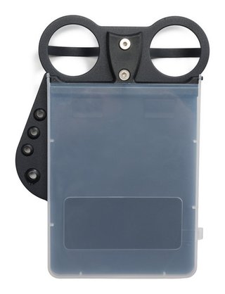 Davies Caddy Compact Scorekarten-Halter, schwarz matt