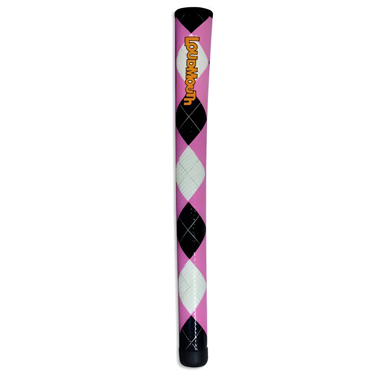 Loudmouth Swing Grip Pink & Black Argyle grip, standard