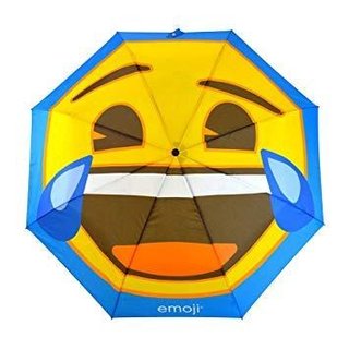 Emoji AutoFold Compact Regenschirm, mehrfarbig