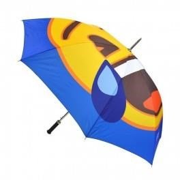Emoji AutoFold Compact Regenschirm, mehrfarbig