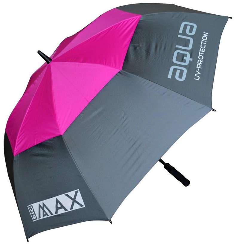 Big Max Aqua UV Regenschirmm 60", grau/rosa