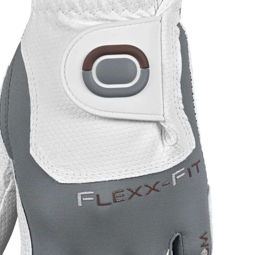 Zoom Zoom Weather Damen Golfhandschuh, weiß/silber