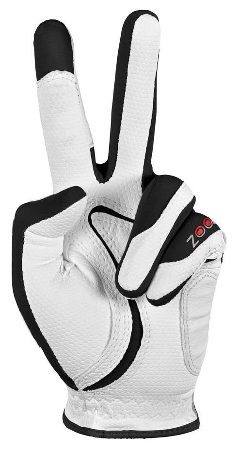 Zoom Weather Damen Handschuh mit Magnet, weiss/schwarz