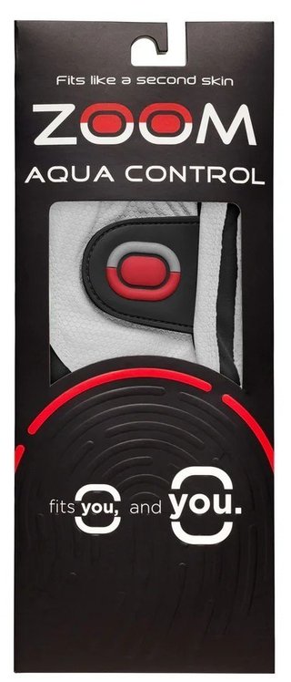 Zoom Aqua Control Damen Handschuh, weiss/schwarz/rot
