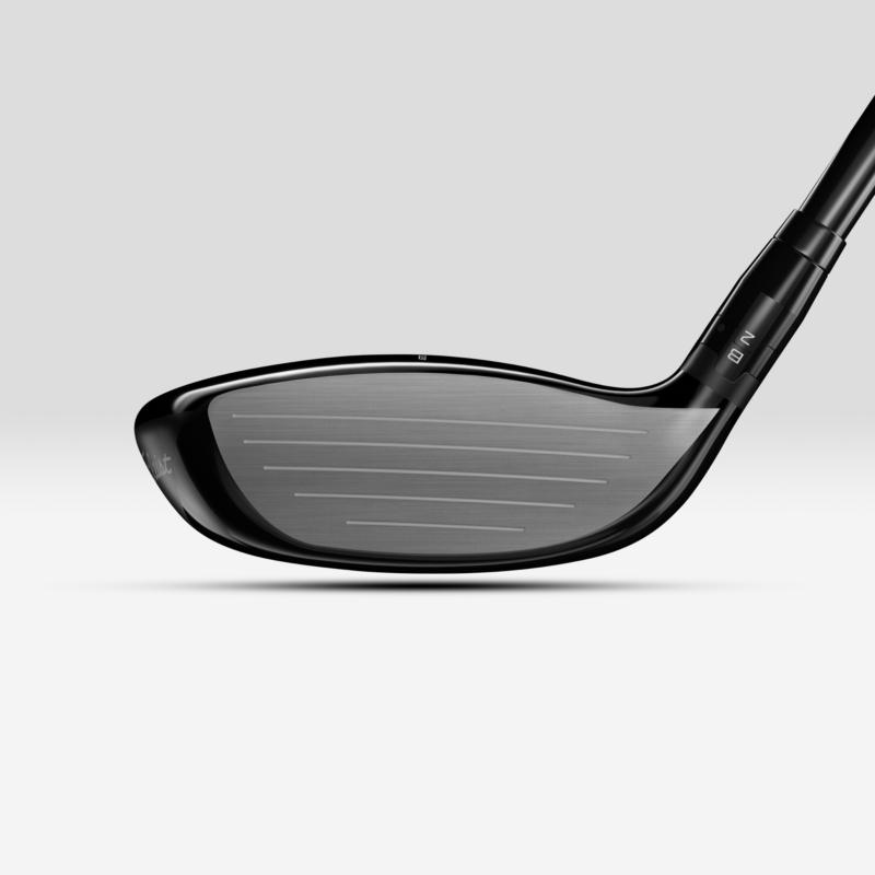 Diagramm des tieferen Schlagflächendesigns des GTS3 Fairwayholzes