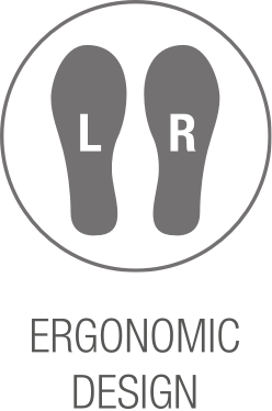 Symbol für ergonomische Passform