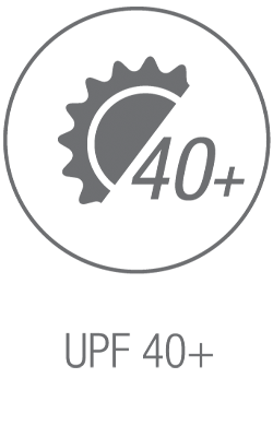 UPF 40+ Sonnenschutz Icon