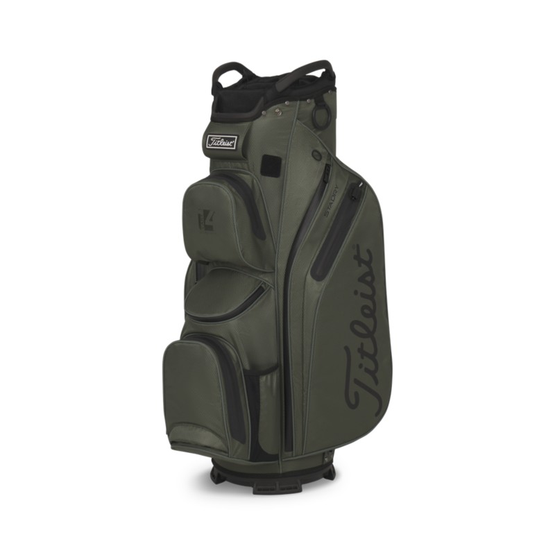 Titleist Cart 14 StaDry Bag in der Farbvariante Cypress/Black/Black