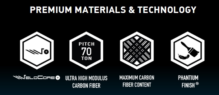 Fujikura Ventus Premium-Carbonfaser-Materialdesign