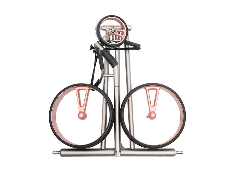 JuCad Phantom Titan Rosé Packmaß — innovative Flat-Fold-Technologie