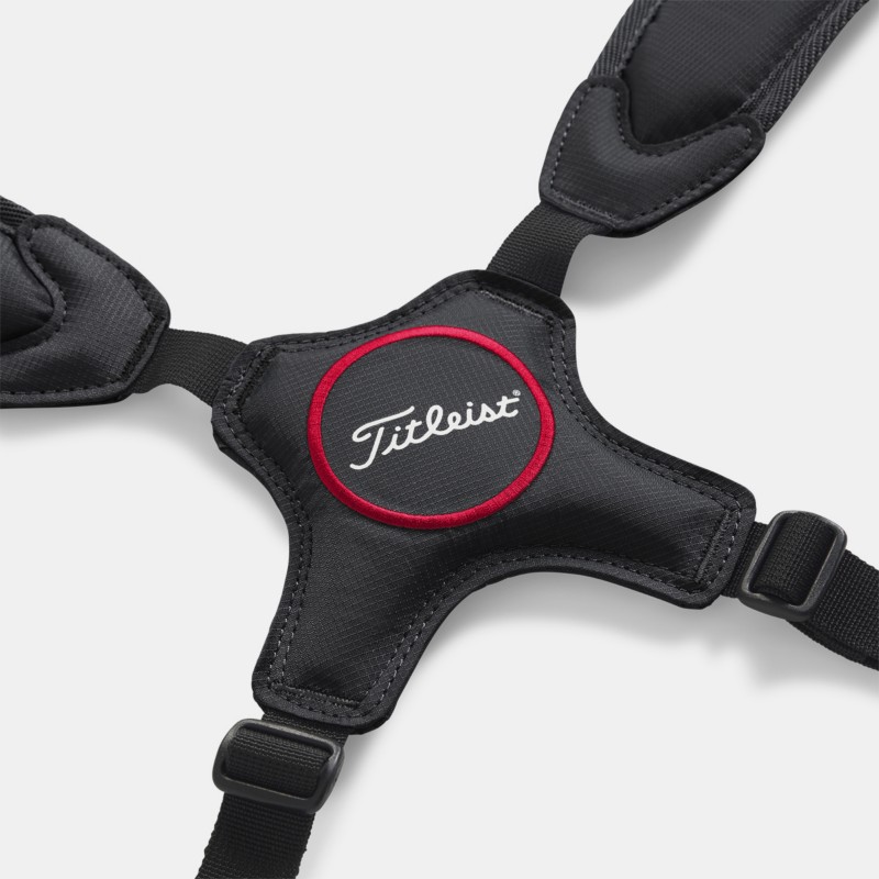 Premium-Doppeltragegurt mit integriertem Hüftpolster am Titleist Players 4 Carbon