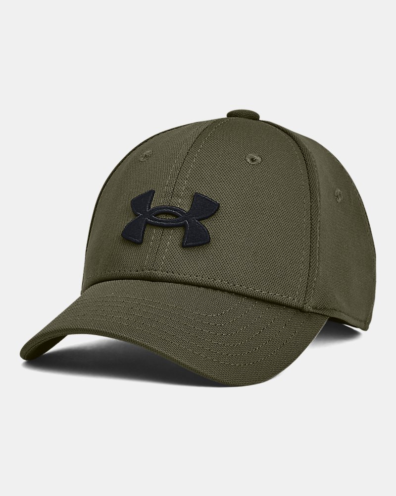 UA Blitzing Low Boys Cap Marine Green Vorderansicht