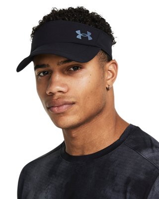 Under Armour Iso-Chill Launch Visor &ndash; Frontansicht mit Iso-Chill-Schwei&szlig;band