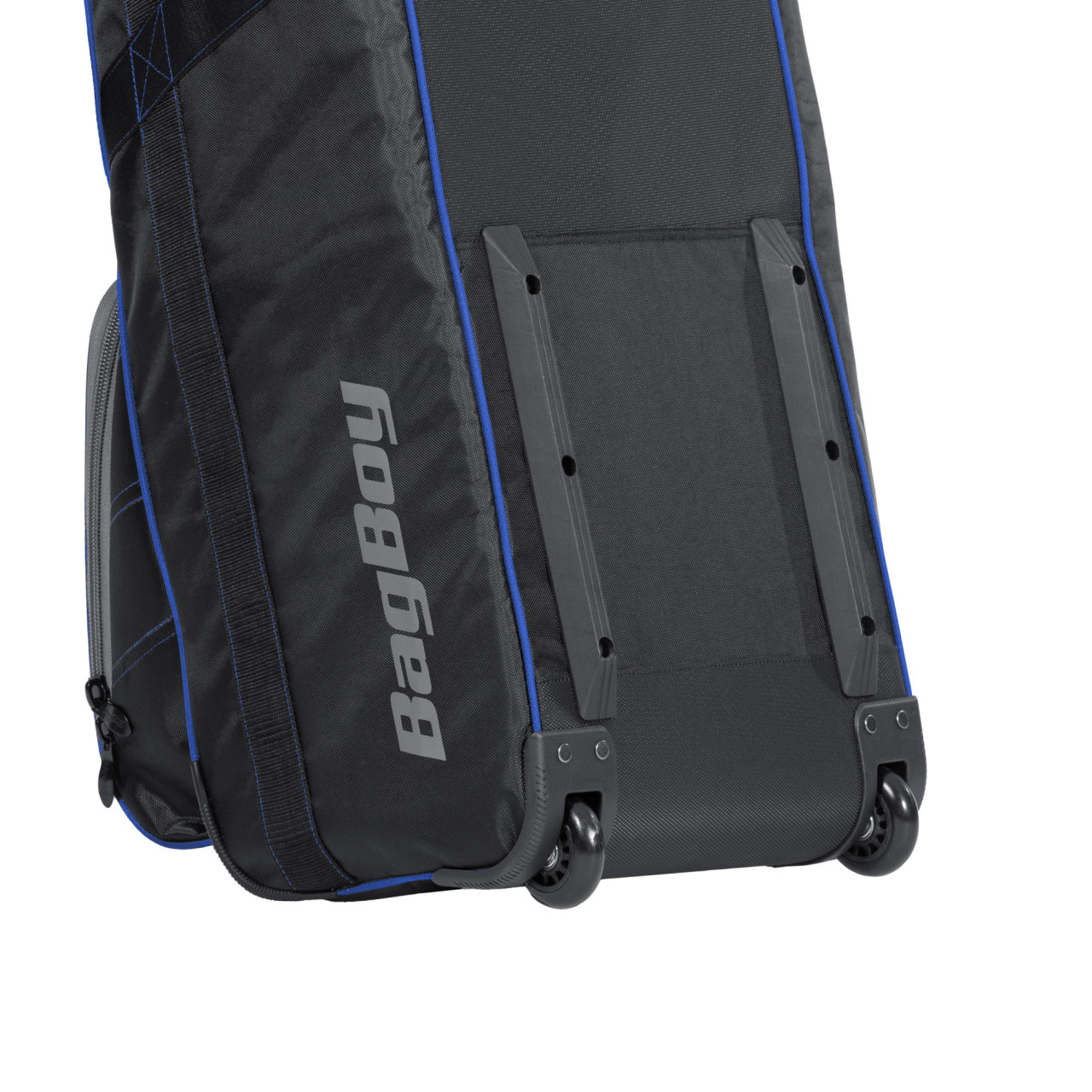 Bag Boy T-800 Gleitschienen-Detail auf der R&uuml;ckseite