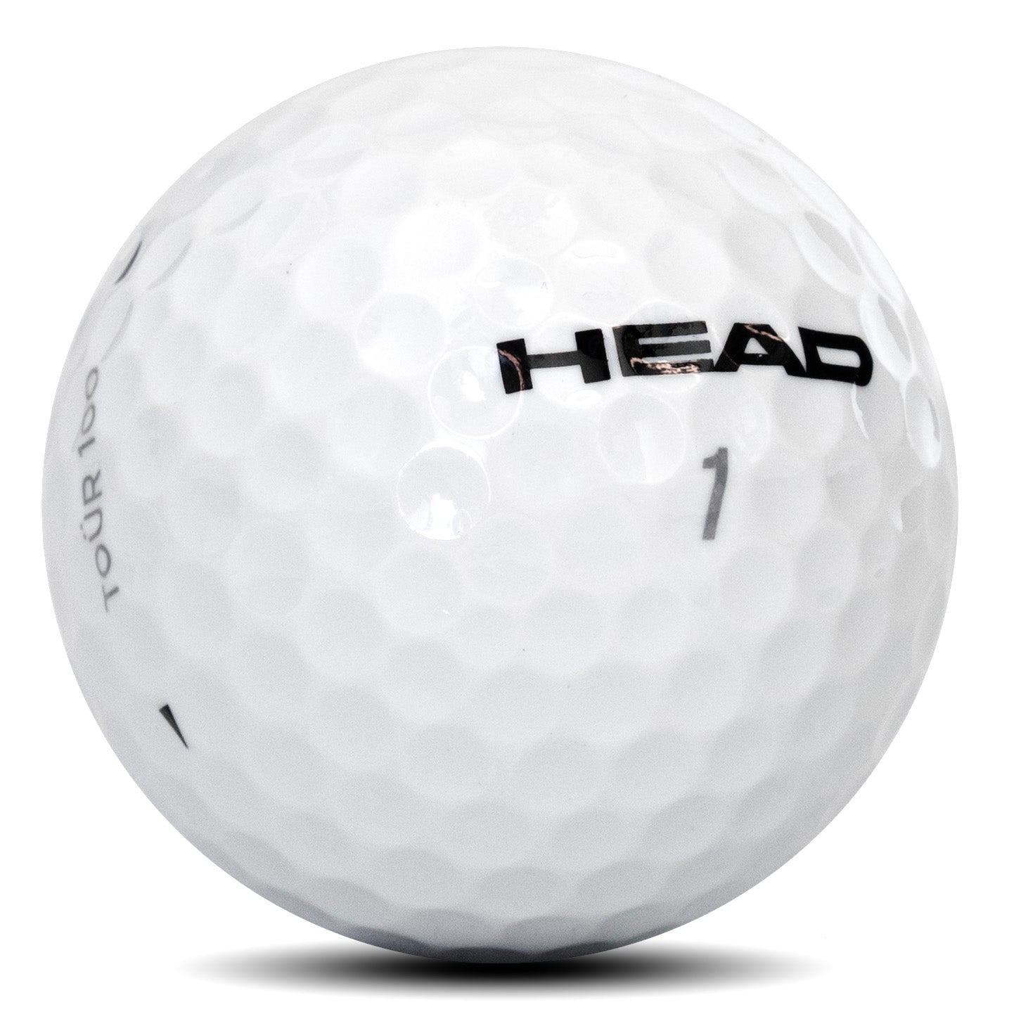 HEAD TOUR 100 Golfball mit Detailansicht des Dimple-Musters