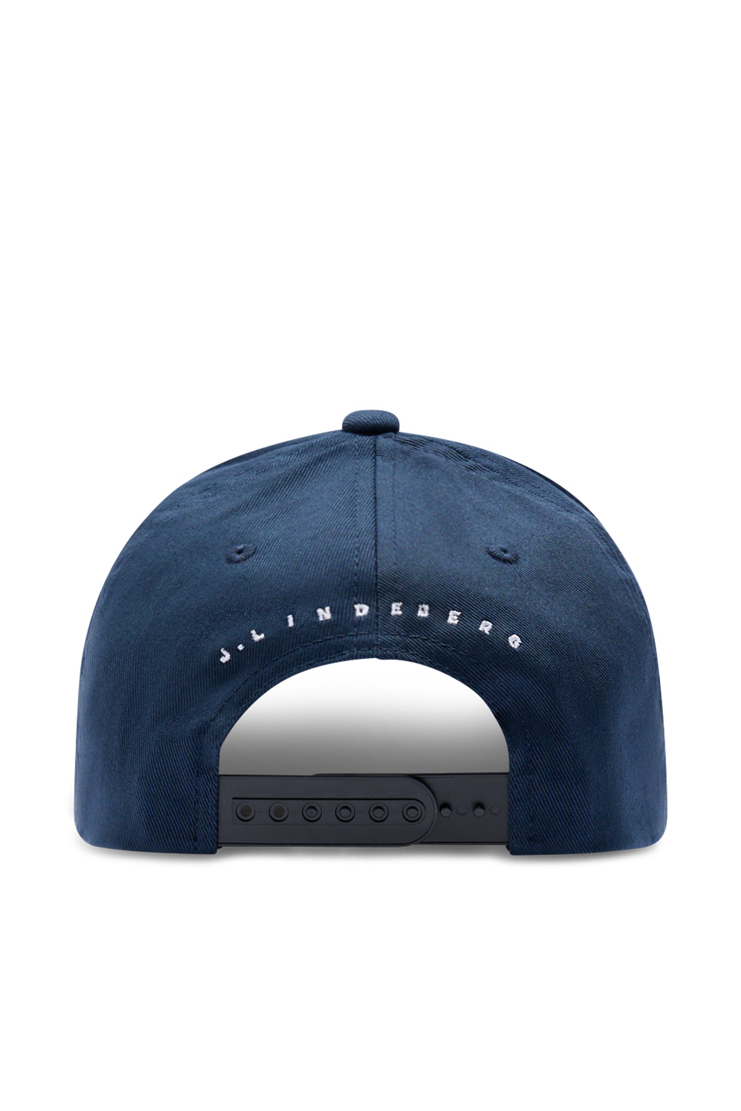 J.Lindeberg Heath Cap JL Navy – verstellbarer Verschluss hinten und Branding-Details