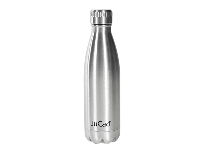 JuCad Edelstahl-Isolierflasche Detail auslaufsicherer Schraubverschluss