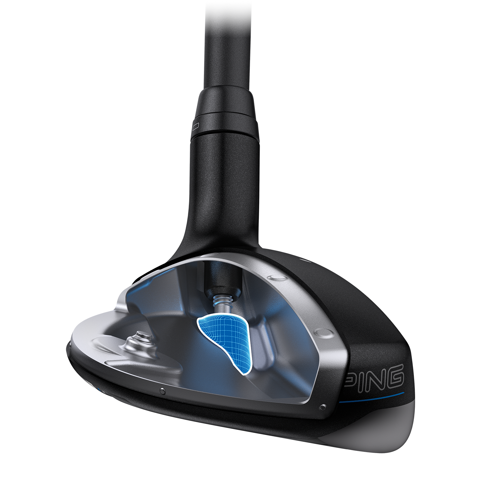 PING G440 Hybrid Querschnitt-Illustration der internen Free-Hosel-Technologie