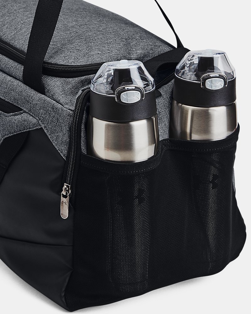 Dual water bottle slip pocket on Undeniable 5.0 Small Duffle Bag