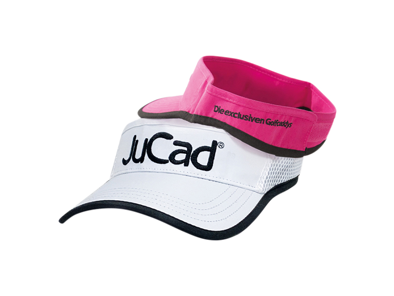 JuCad Visor weiß auf dem Golfplatz, Lifestyle-Ansicht