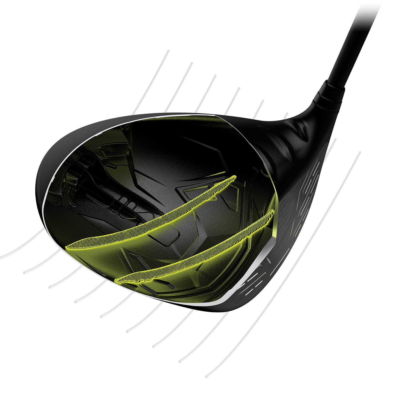 PING G440 Driver Illustration der internen Rippen und des Gewichtssystems