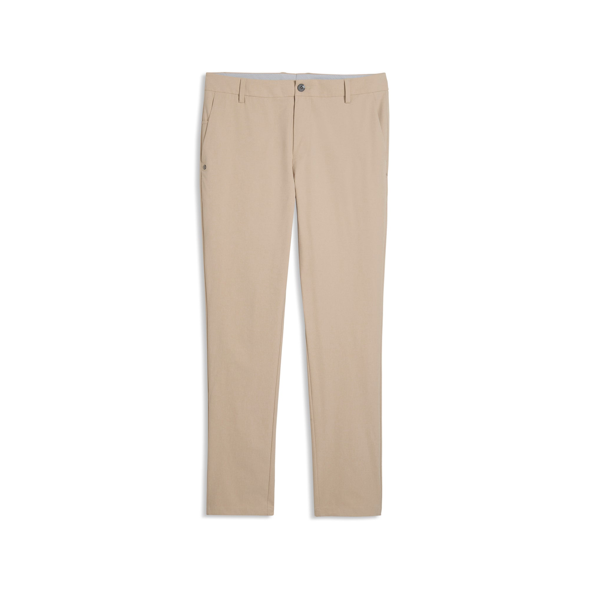 Puma 101 Avant Golf Pants Birch – flat lay product shot